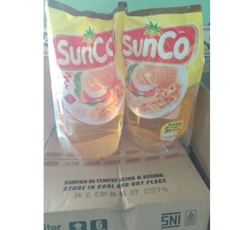 

minyak sunco 2l dus/ ecer
