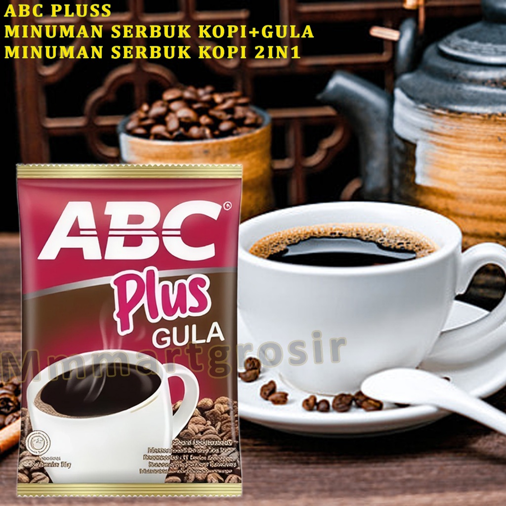 

Kopi Abc Plus / Minuman Serbuk Kopi+Gula / Minuman Kopi Instan 2in1 / 18g x 10pcs