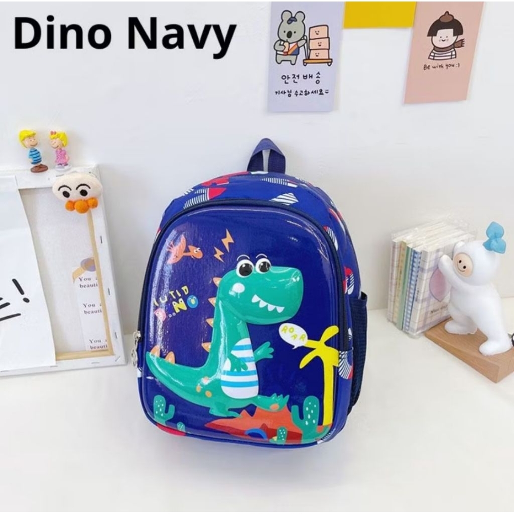 Tas ransel anak dino usia paud TK
