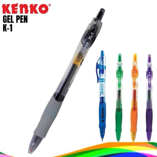 

KENKO K1 ECERAN / BOLPOINT PENA BOLPEN GEL LANCIP HITAM BIRU / PULPEN KENKO K1