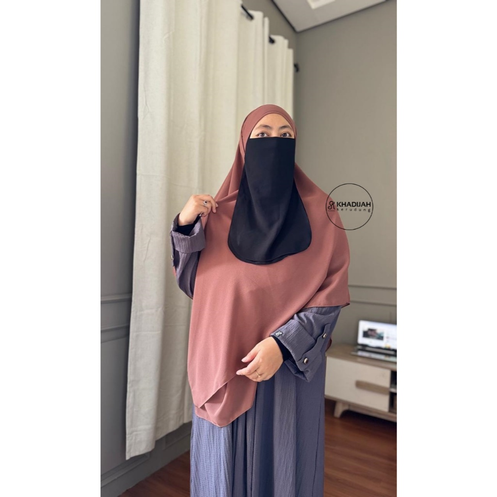 Avya - KhadijahKerudung I Khimar Bandana Segiempat Syari