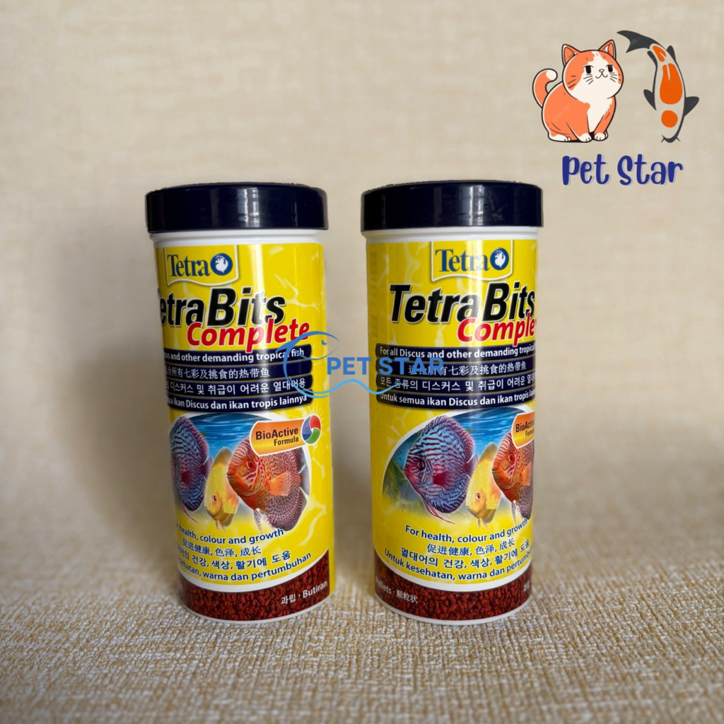 Tetra Bits Complete Makanan Ikan Hias / Tetrabits complete / Pakan Ikan Tetra bits