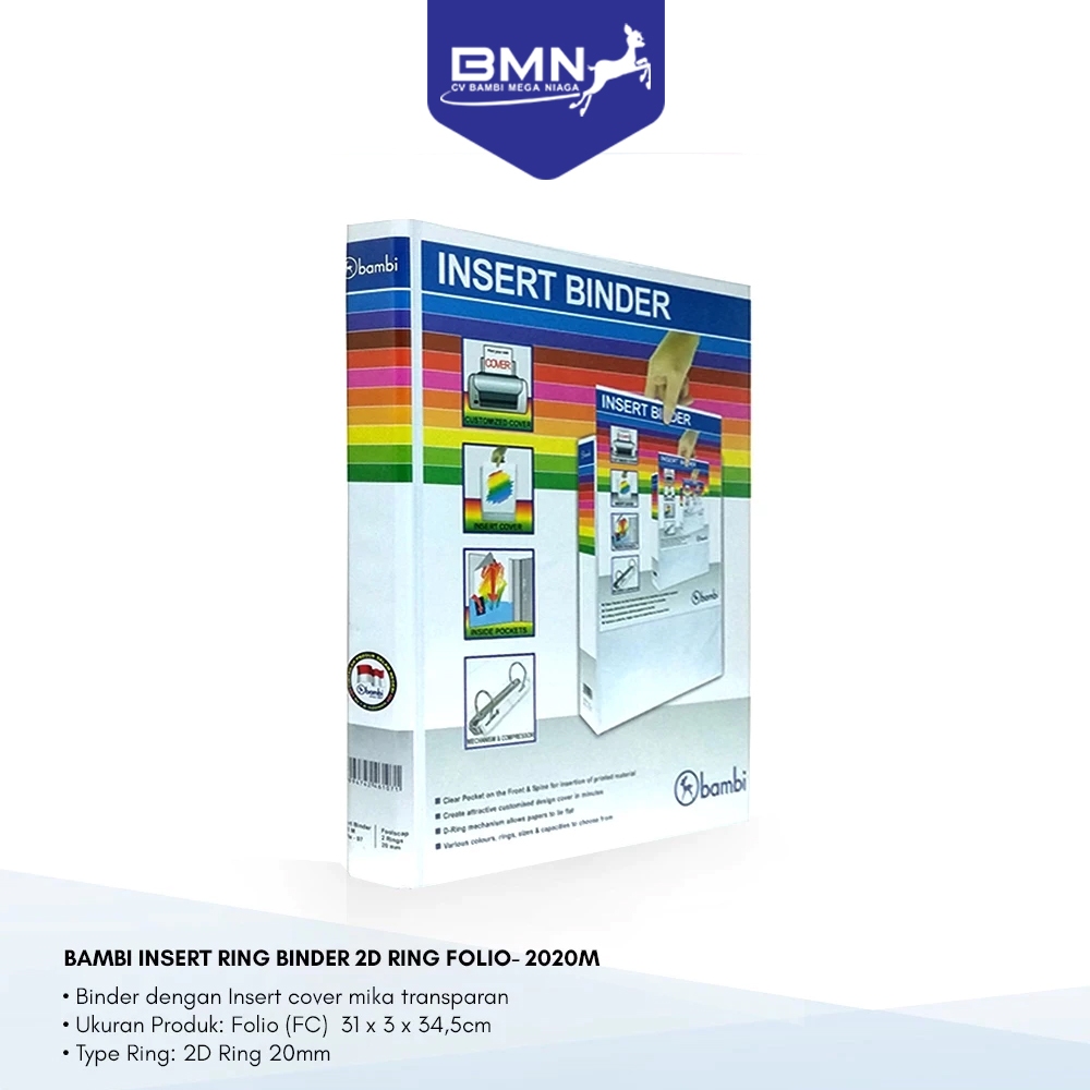 

Bambi Insert Binder Folio kode 2020M