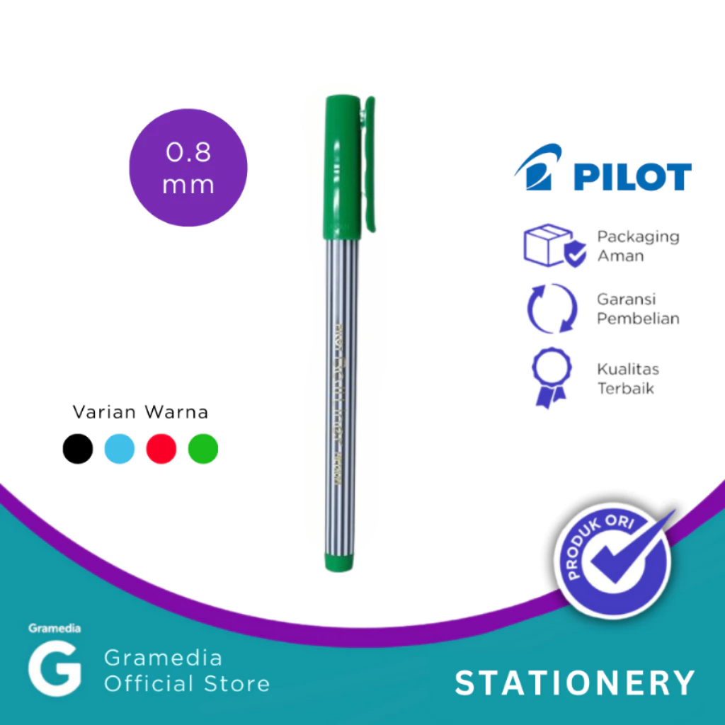 

PULPEN PILOT BALLINER BL-5M GREEN