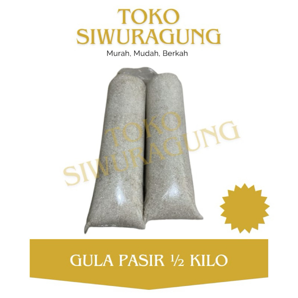 

GULA PASIR 0,5 KILOGRAM (setengah kiloan)