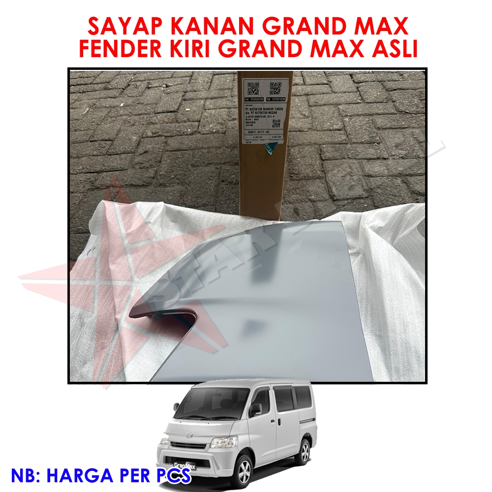 SAYAP KANAN GRAND MAX FENDER KIRI (LH) GRAND MAX ASLI