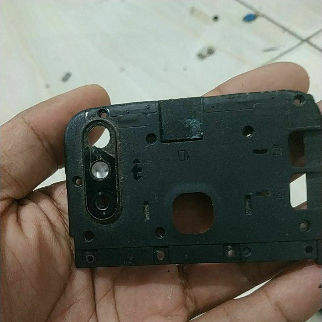 tutup mesin bekas Infinix smart 4,minus kaca kamera pecah/tidak ad