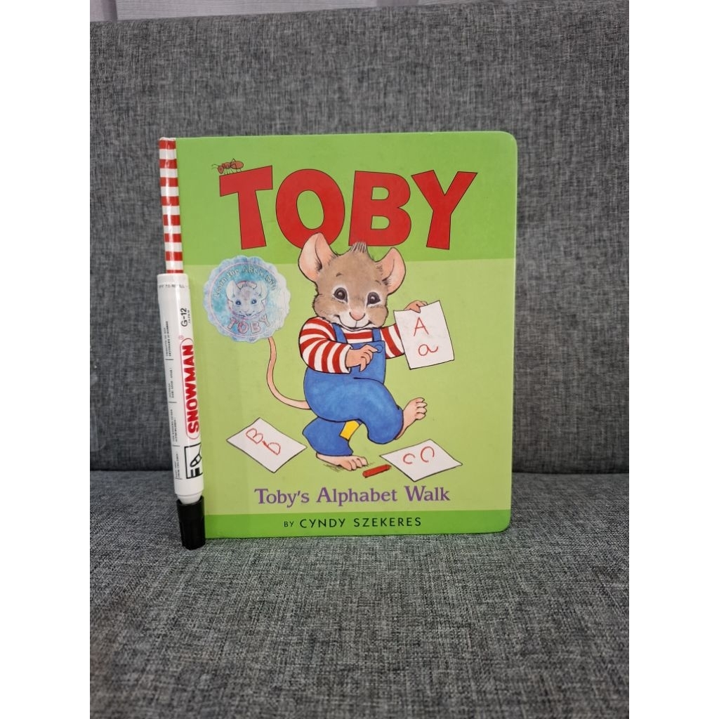 Buku Anak Toby's Alphabet Walk - Cyndy Szekeres - Bekas Original