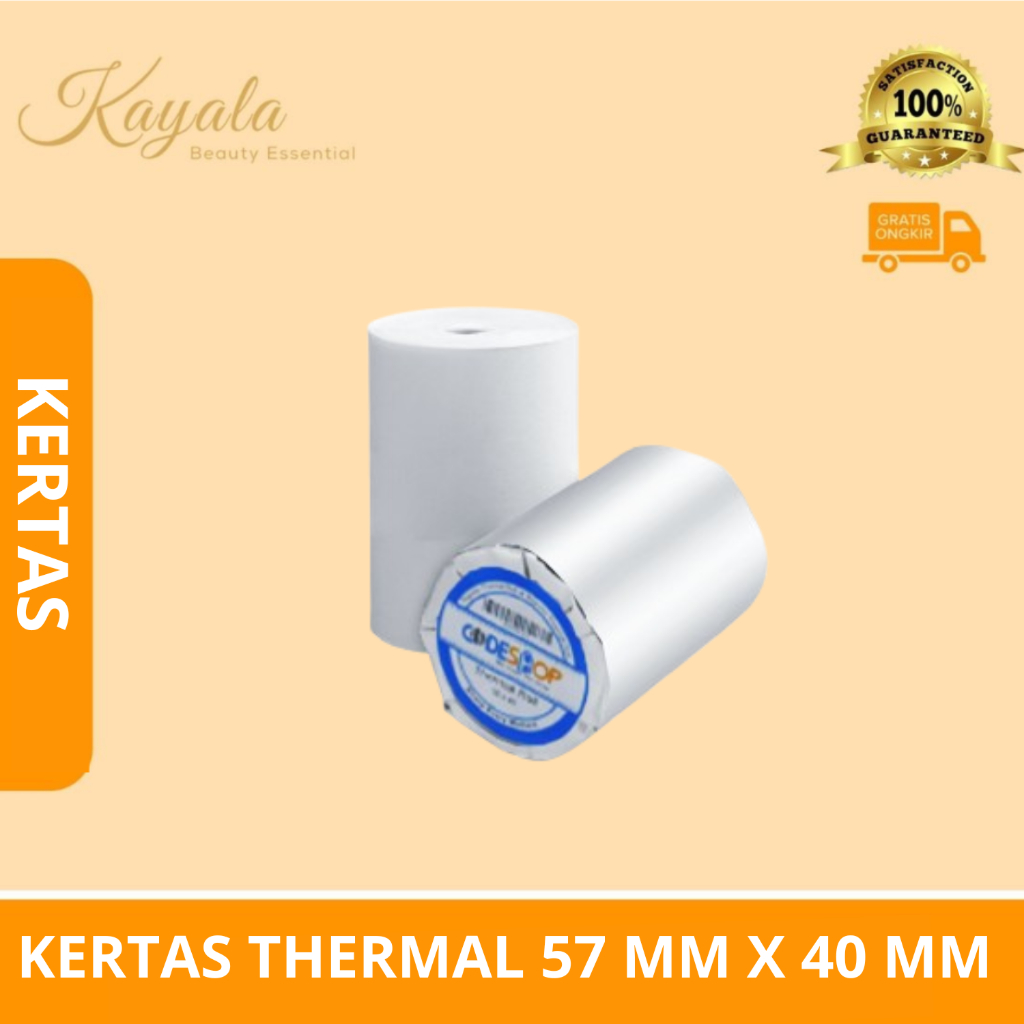 

KERTAS THERMAL 57 MM X 40 MM