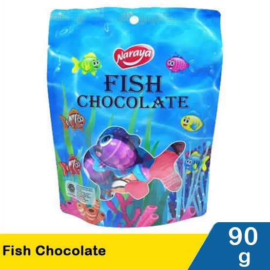 

Naraya FISH CHOCOLATE Bentuk Ikan 90 gram 1 pc