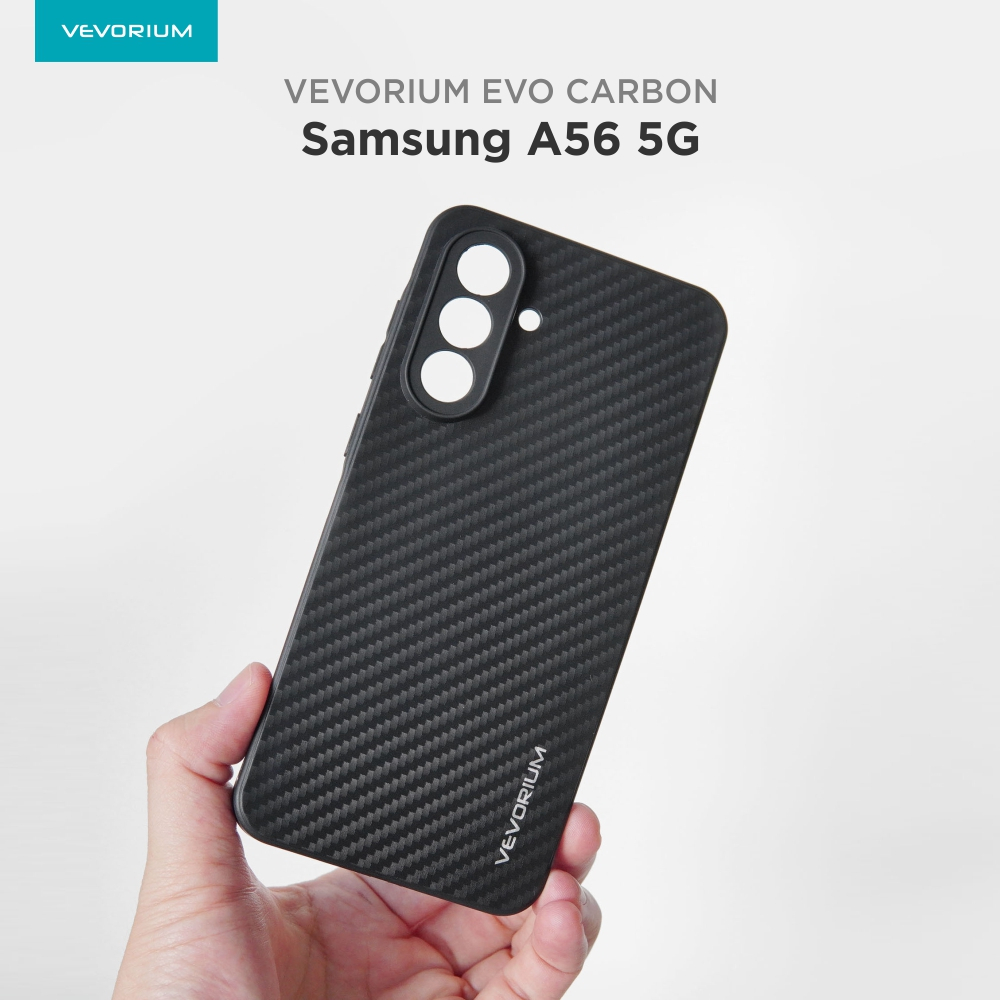 VEVORIUM EVO CARBON Samsung A56 5G Soft Case