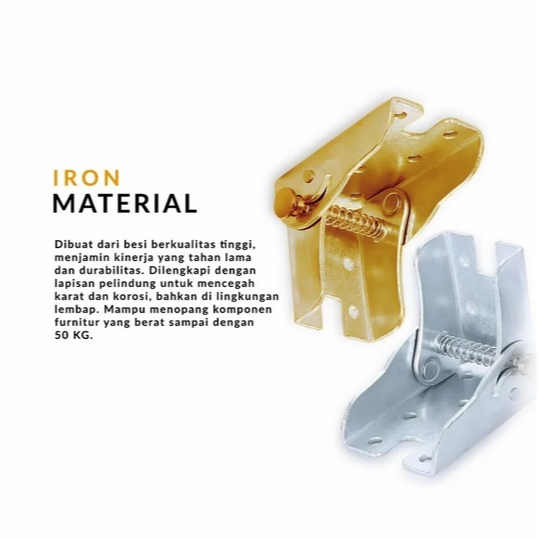 Engsel Siku Lipat Dudukan Kaki Meja Kursi Kayu Furniture Rumah Serbaguna