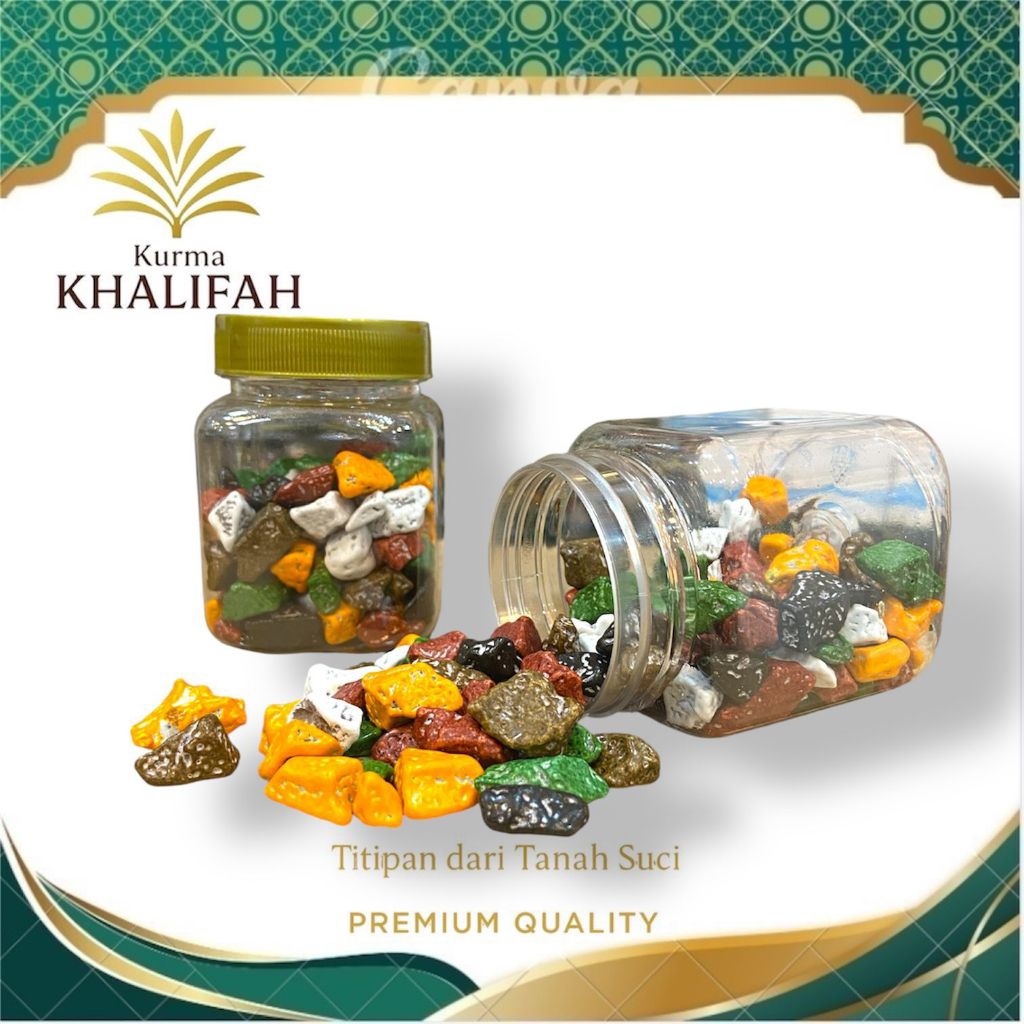 

Coklat Kerikil Botol 100 Gr | Coklat Kerikil Original | Coklat Arab Chocolate Manis Food Snacks Cokelat