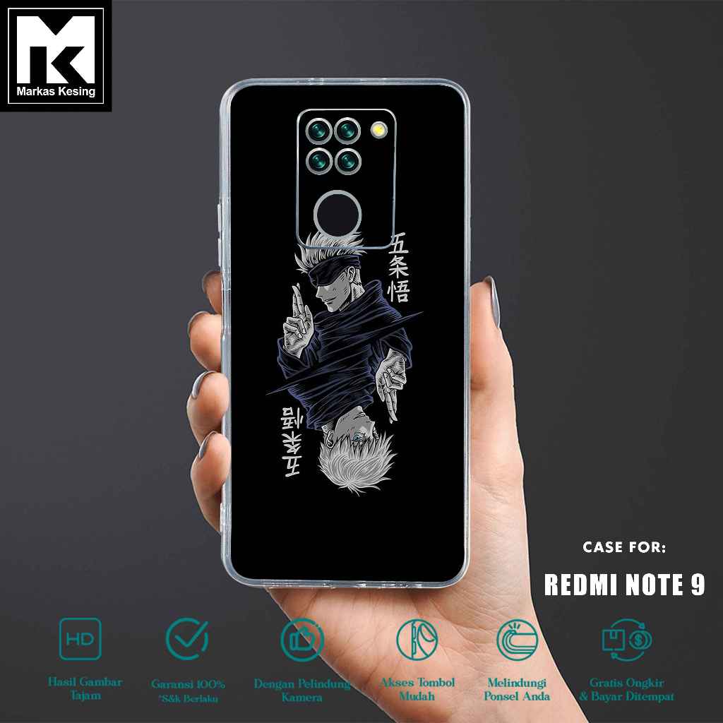 Naysila Naymila Case Xiaomi Redmi Note 9 - Casing Xiaomi Redmi Note 9 - ( Anime ) - Case Hp - Casing