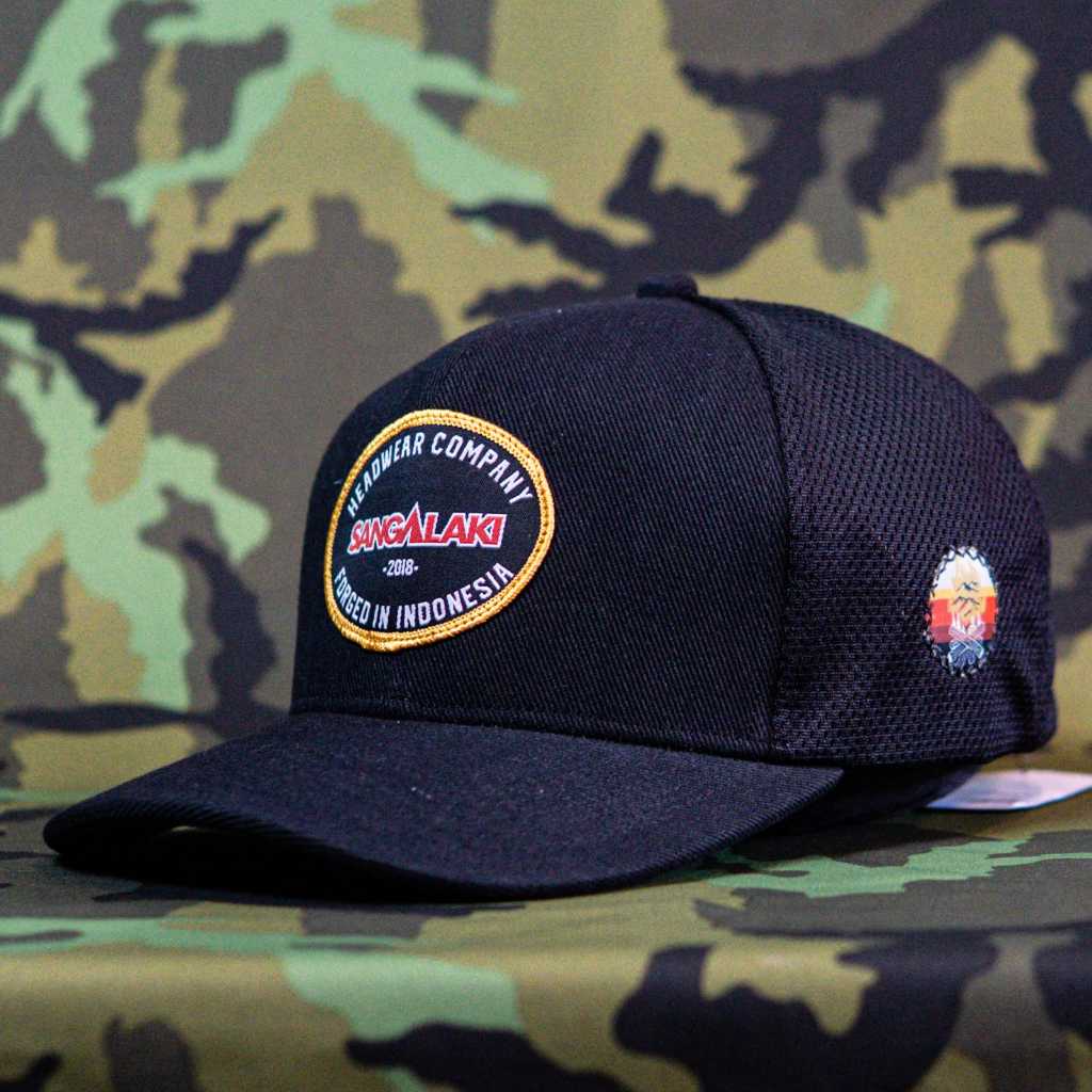 Topi SANGALAKI Signature Trucker hat Yellow List XL