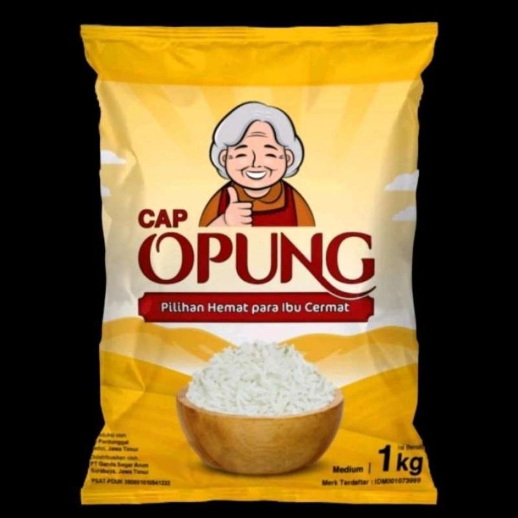 

Beras cap Opung 1kg