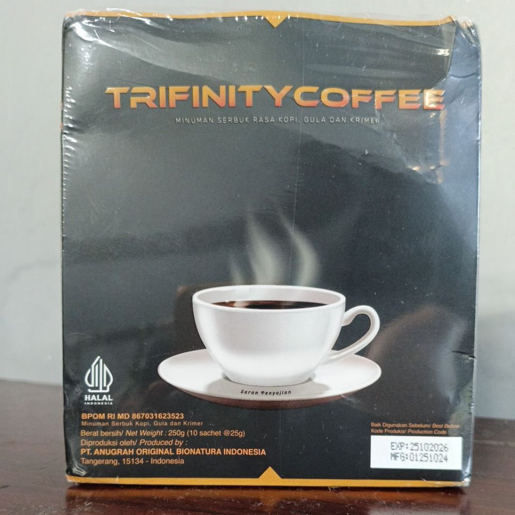 

KOPI TRIFINITY ORIGINAL BPOM 1box