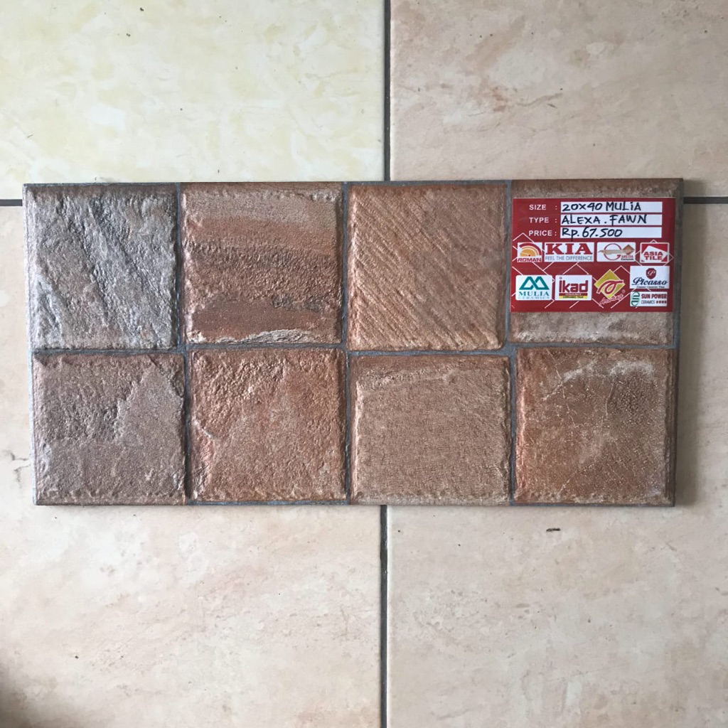 KERAMIK 20x40 ALEXA FAWN | RUSTIK | MULIA TILES