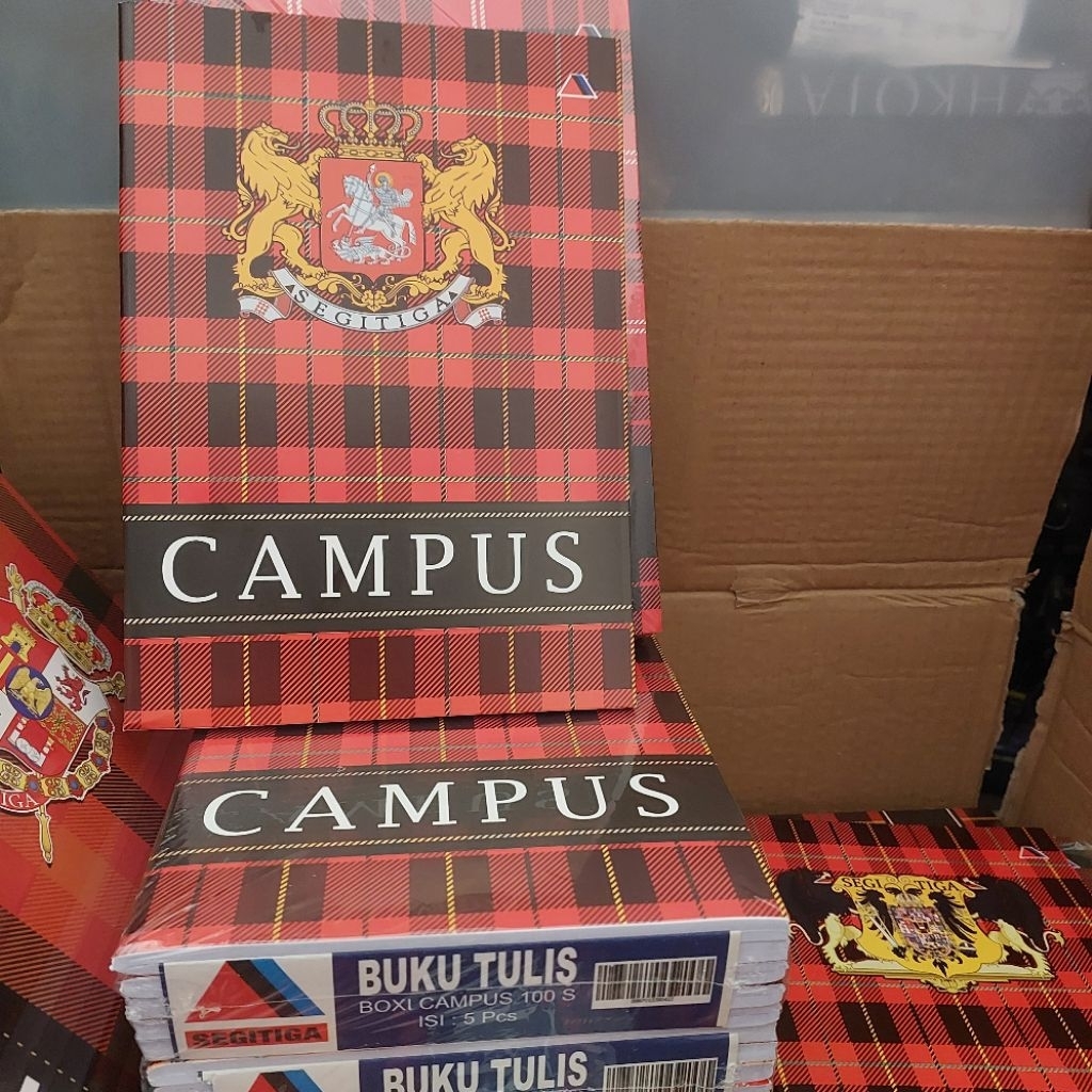 

1pak:5pcs Buku Tulis Panjang Boxy 100Lembar (bmw1001uv)