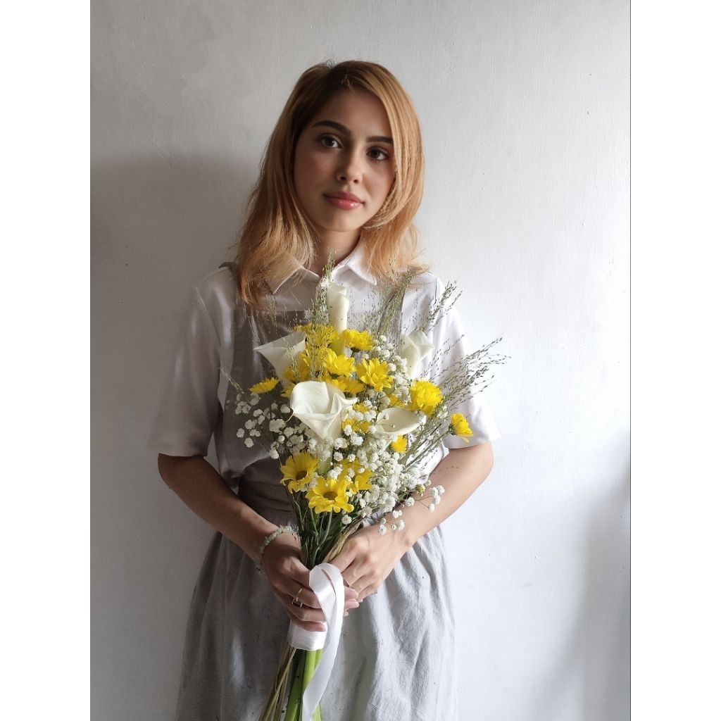 Calla Wedding Bouquet S / Fresh Calla Lily