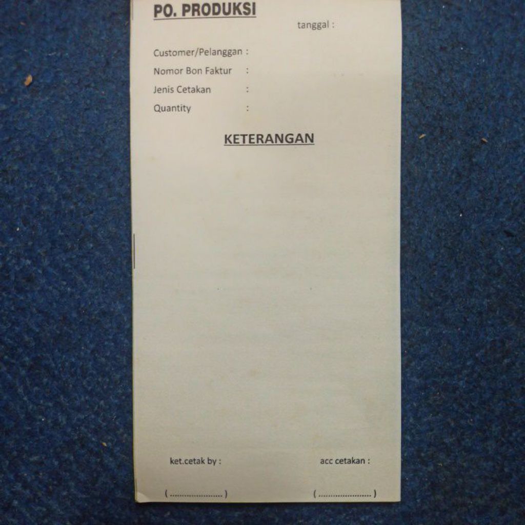 

Sale.... Bon produksi uk 1/3HVS R2 NCR isi 50lmbr