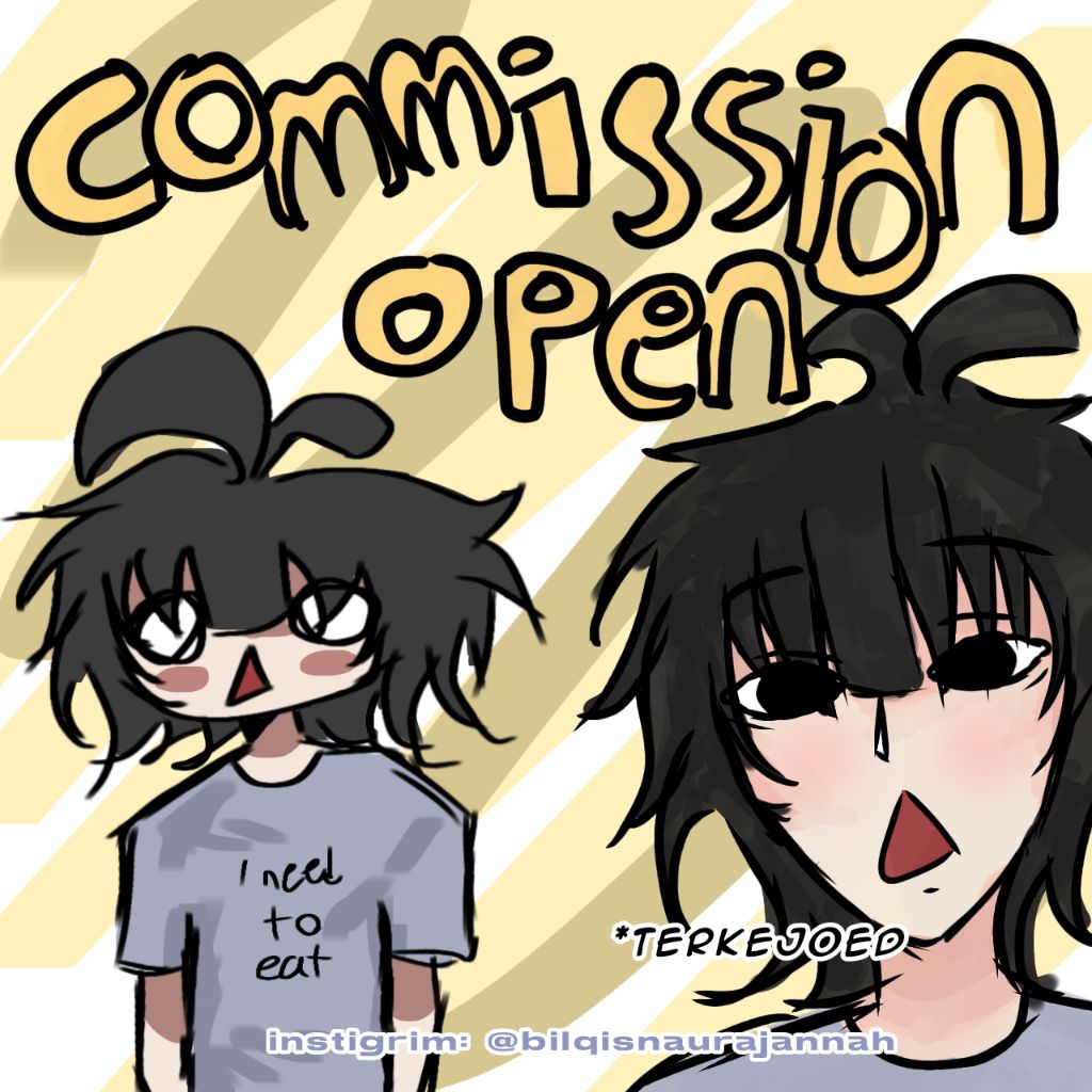 [OPEN COMMISSION] COMMISSION SLOT Jasa Menggambar Digital / Komisi Anime Art Style