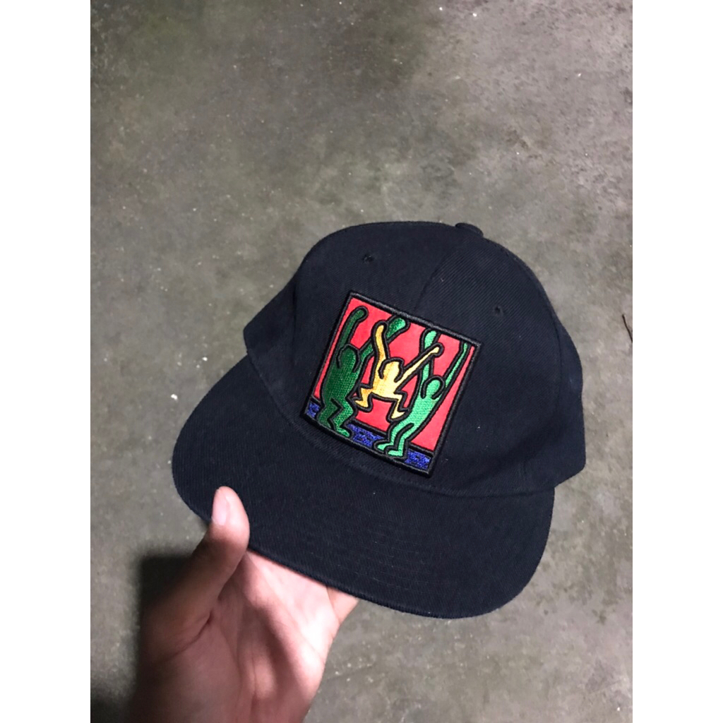 topi keith haring visor hijau SOLD OUT