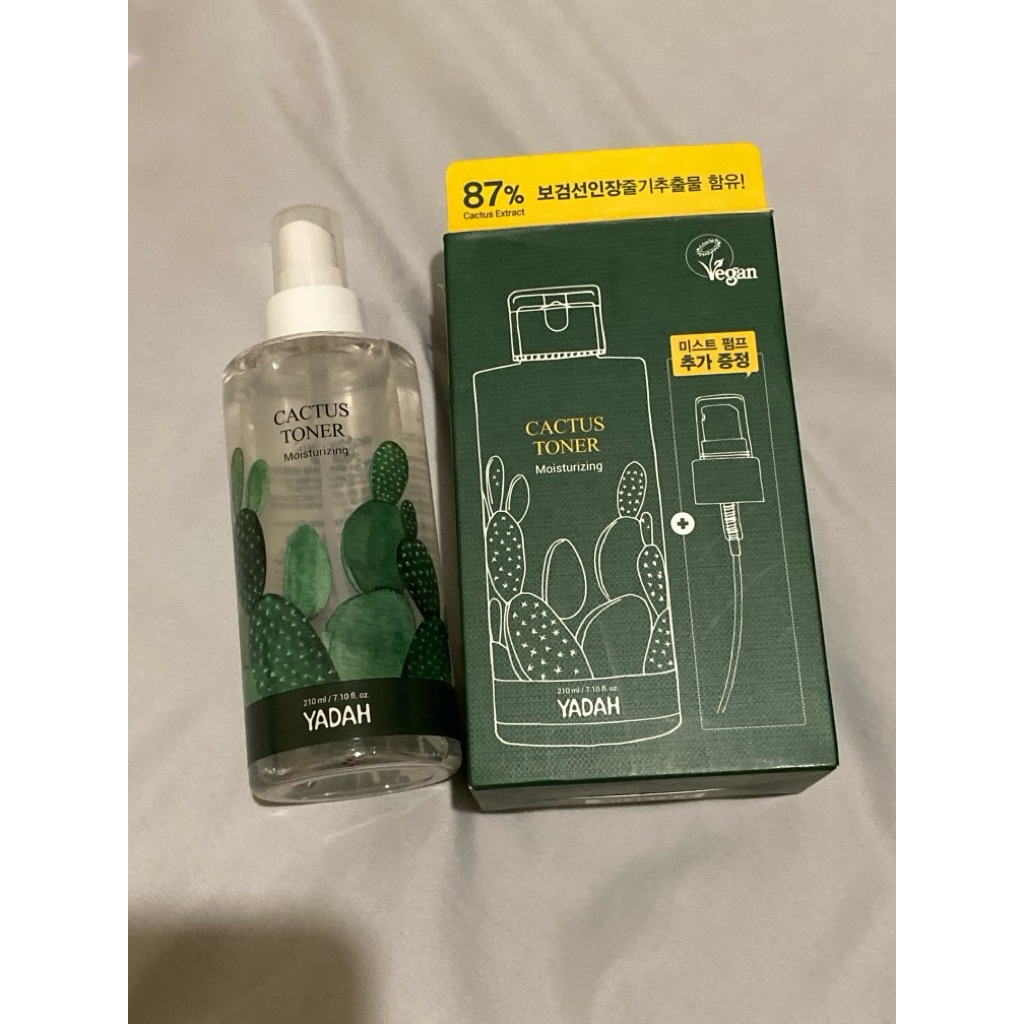yadah cactus toner moisturizing 210ml