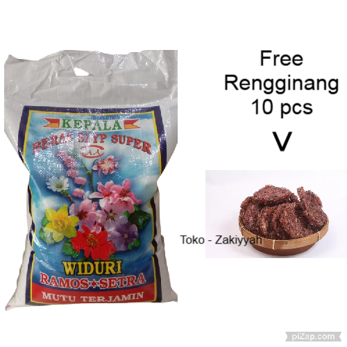 

Beras 3kg Kualitas Medium WIDURI free rengginang - High Quality Rice