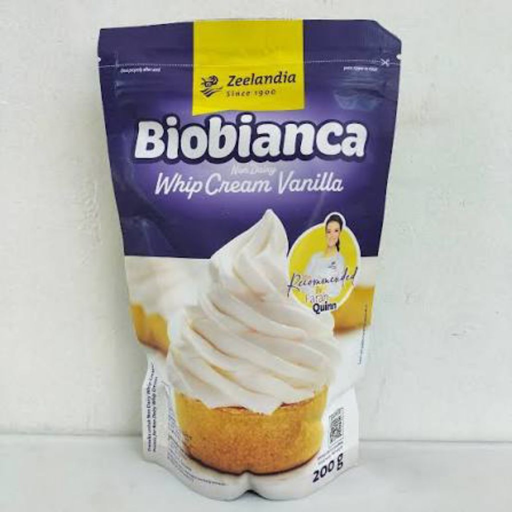 

Biobianca Whipcream Plain Kemasan Repack 1kg