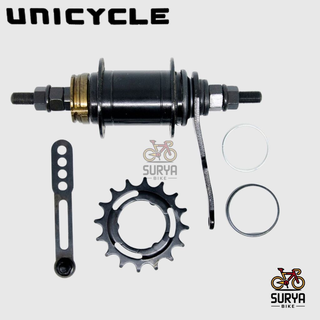 Hub Gear Torpedo Unicycle 36H 18T Hitam Gir Torpedo