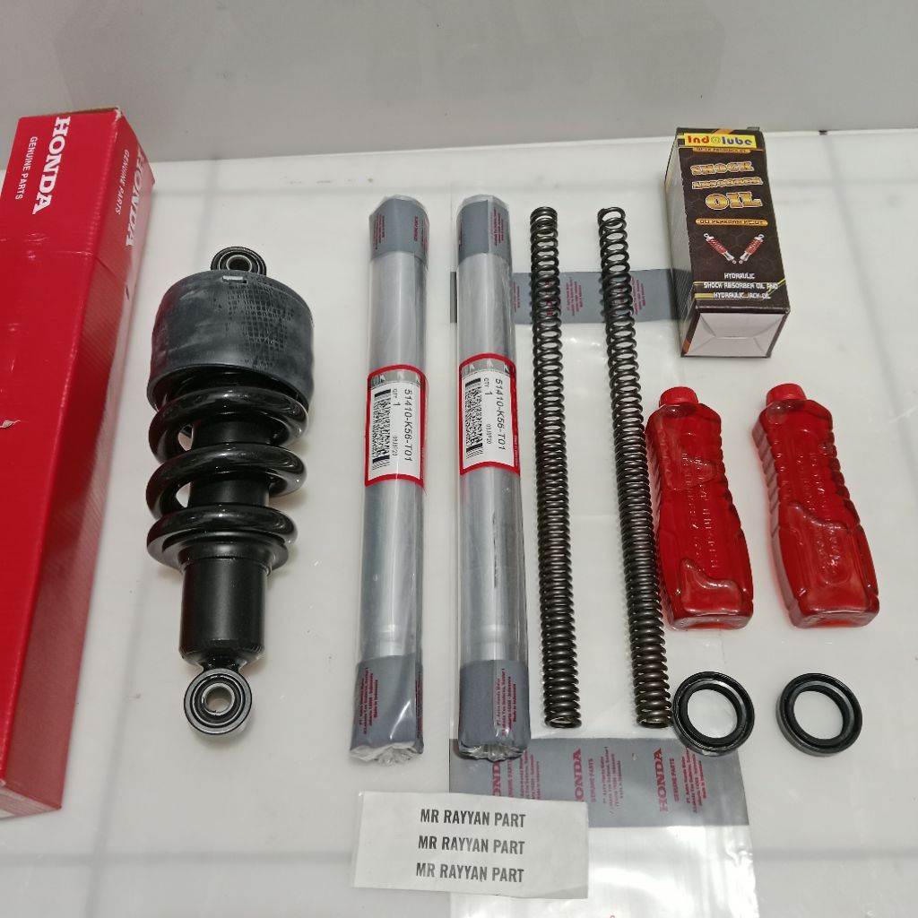 Shock Depan Seal Oli Per+Belakang Supra GTR Supra GTR 150(K56)Paket Komplit