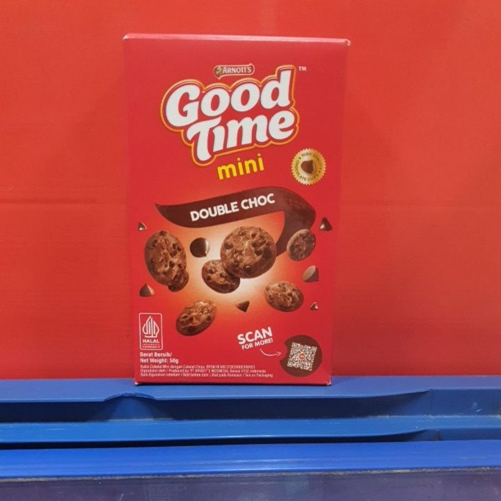 

Arnott's Good Time mini Double Choc 50gr