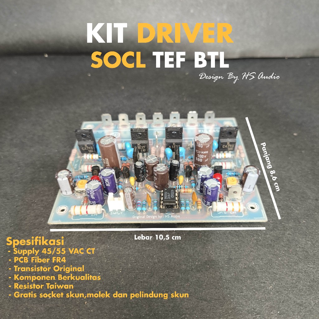 Kit Driver SOCL TEF BTL / Driver Kit SOCL TEF BTL
