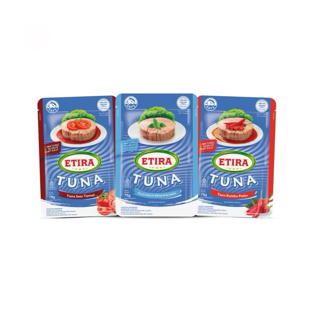

ETIRA Tuna Matang Kukus Siap Santap 75 Gram