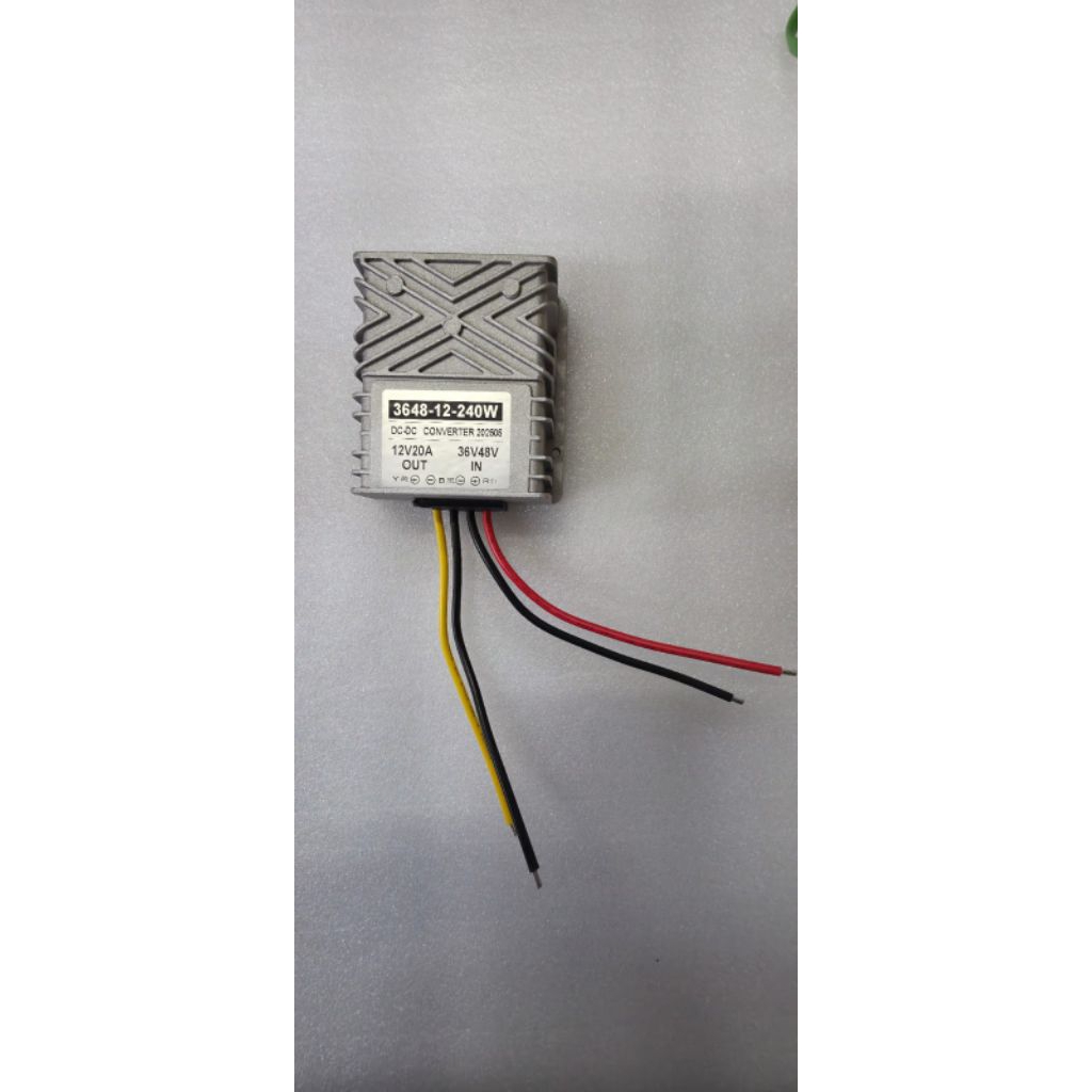 CONVERTER DC TO DC 36VOLT/48 VOLT TO 12 VOLT 20AH