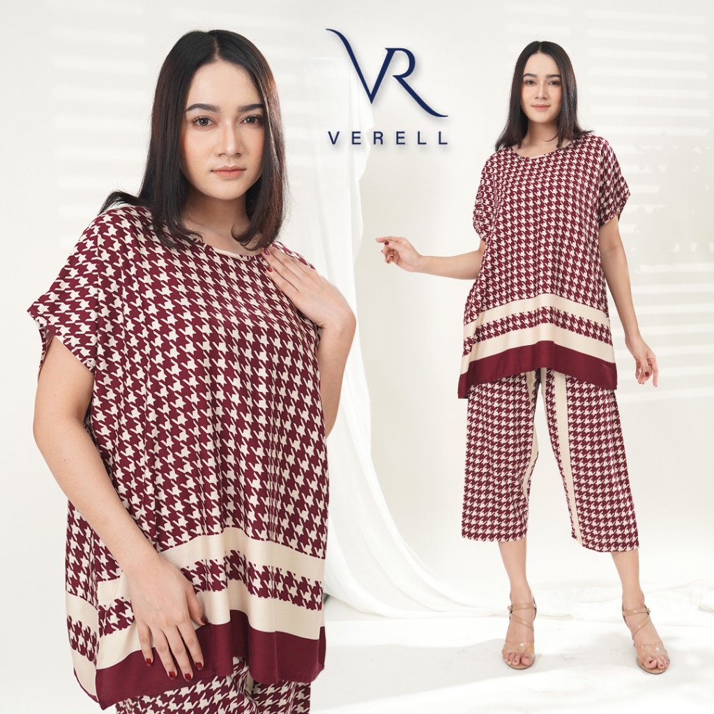 Stelan wanita jumbo lengan pendek bahan rayon premium tebal BLA