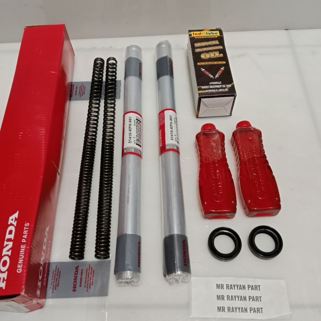SHOCK DEPAN PER SIL OLI HONDA SUPRA X 125 KARISMA KOMPLIT