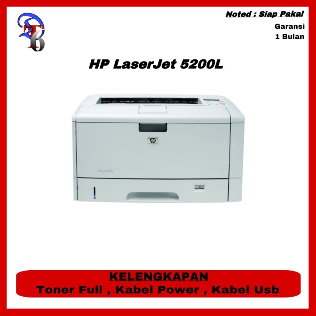 printer hp laserjet 5200L second bergaransi