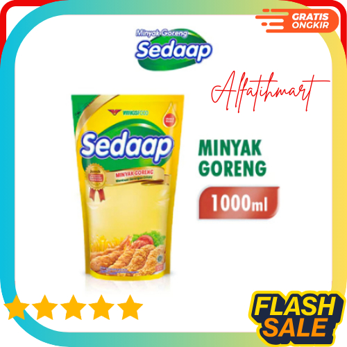 

Minyak goreng Sedaap 1liter dan 2Liter