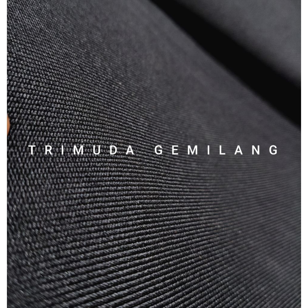 Bahan Kain Jok Mobil Recaro Warna Hitam