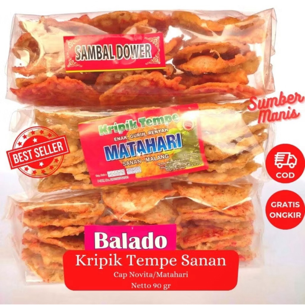 

kripik tempe shanan