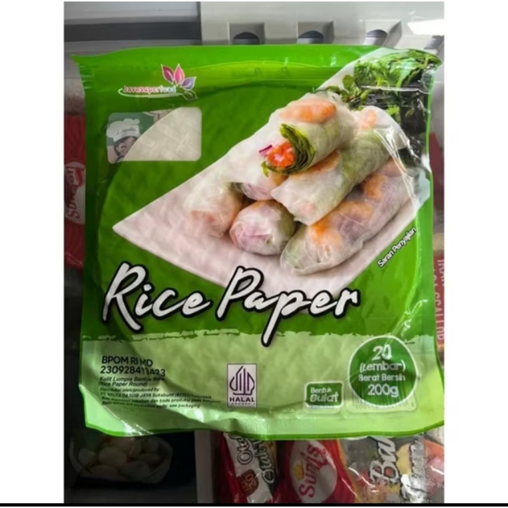 

rice paper 200 gr isi 20 lembar