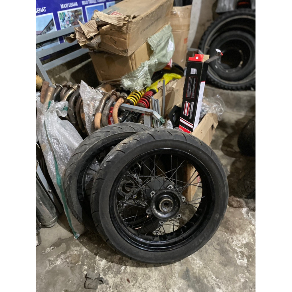 velgset velg sumo supermoto crf + ban