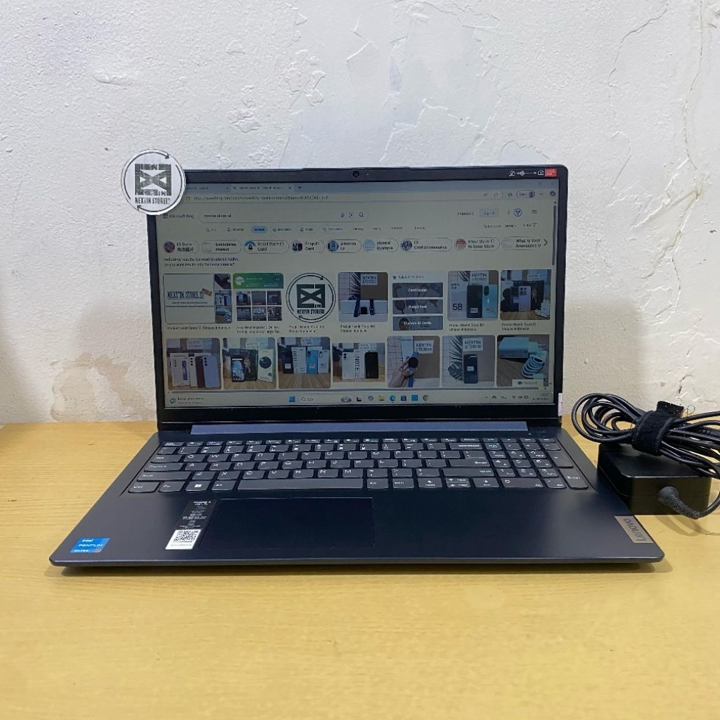 LAPTOP LENOVO IDEAPAD 1i 82LX PENTIUM SILVER N6000 8GB SSD 128GB 15INCH SECOND