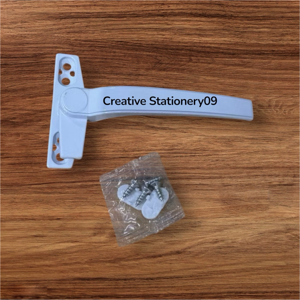 RAMBUNCIS PUTIH / Slot Grendel Jendela Kayu PUTIH