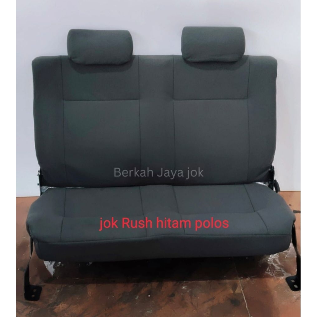 Jok Belakang Mobil Rush / Terrios warna Hitam