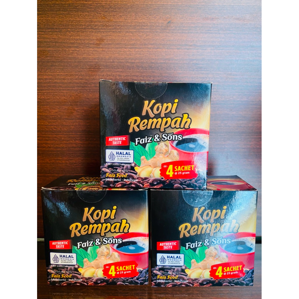 

Kopi Rempah Faiz & Sons Authentic Taste 100 gr