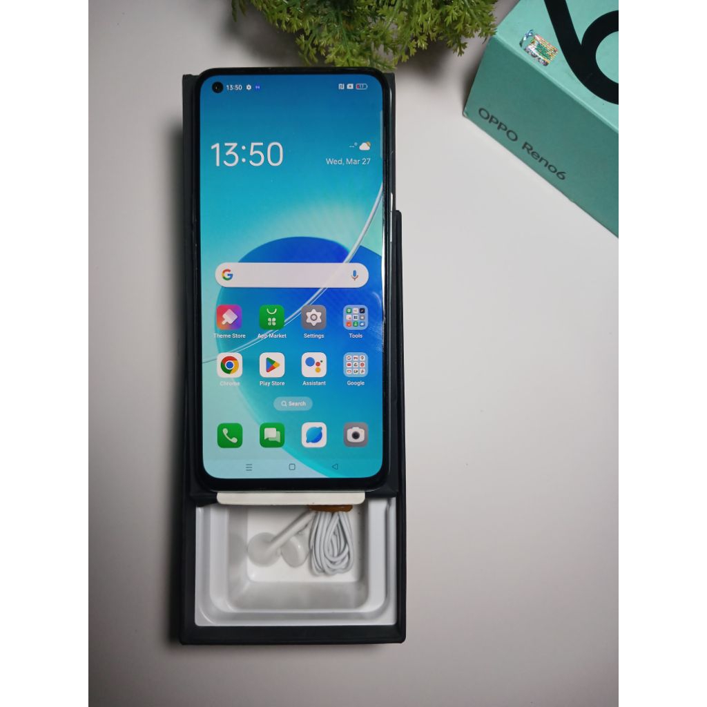 OPPO Reno 6 8/128 SECOND RESMI ORIGINAL BERGARANSI