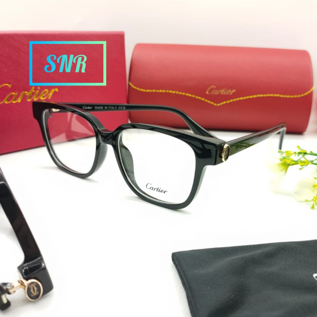 Frame Kacamata Super Cartier R2831 Pria Warna Photocromic Bisa Req Lensa Minus Plus Clynder Normal |